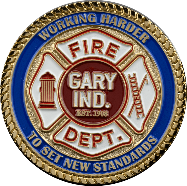 Firefighter Challenge Coins