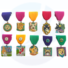 Custom Caring for Stray Animals, Cats And Dogs, Carnival Honor Medal
