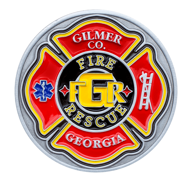 Firefighter Challenge Coins