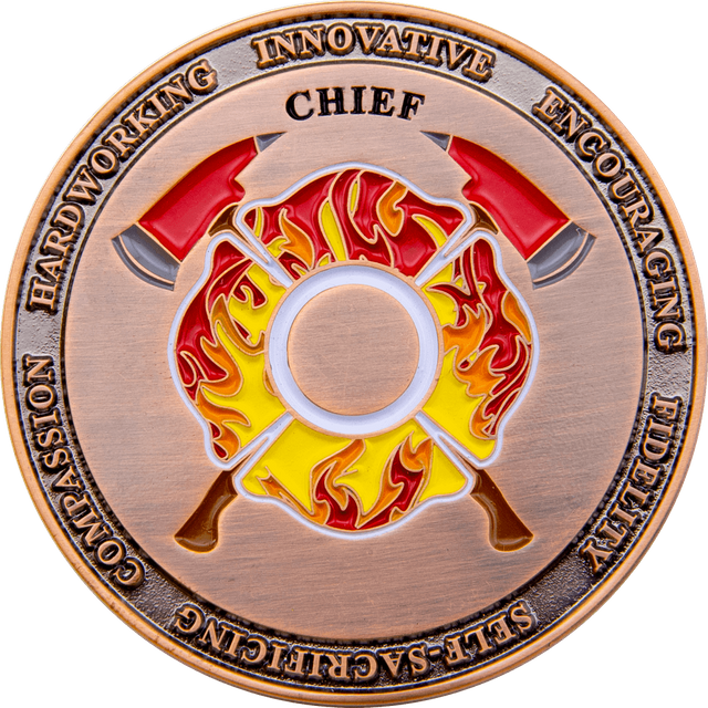 Firefighter Challenge Coins