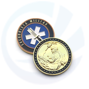 Ems Firefighter Medical Challenge Coin