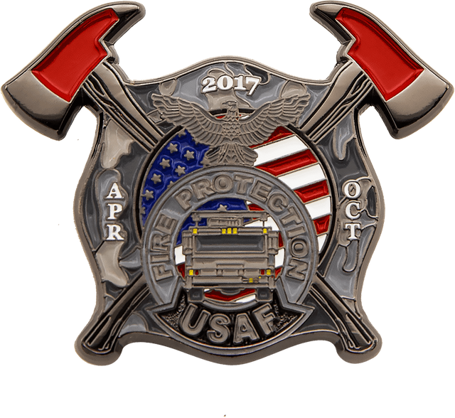 Firefighter Challenge Coins