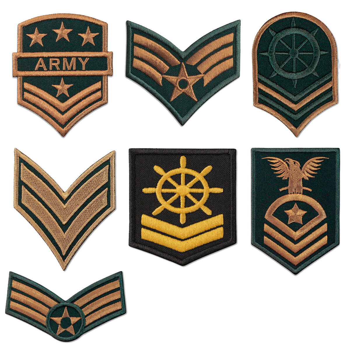 Unit Patches & Rank Patches