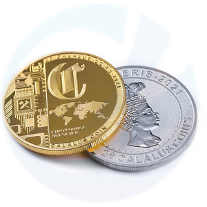 Make your own logo personalized souvenir collections custom made commemorative metal gold silver challenge coin
