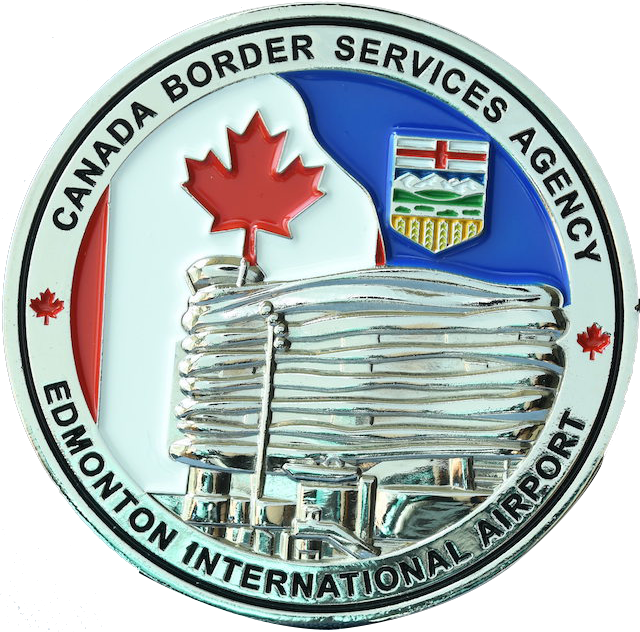 Canada cbsa challenge coin