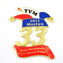 Free Sample Oem Custom Metal Enamel the Netherlands Carnival Medal