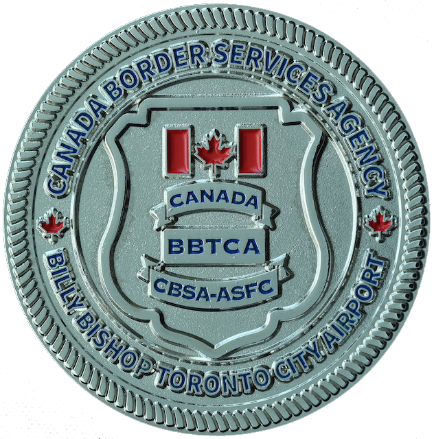 Canada cbsa challenge coin