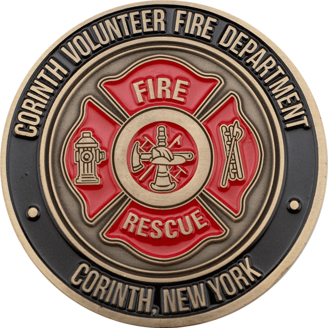 Firefighter Challenge Coins