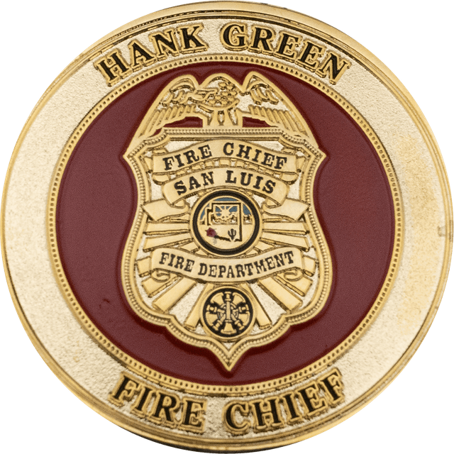 Firefighter Challenge Coins