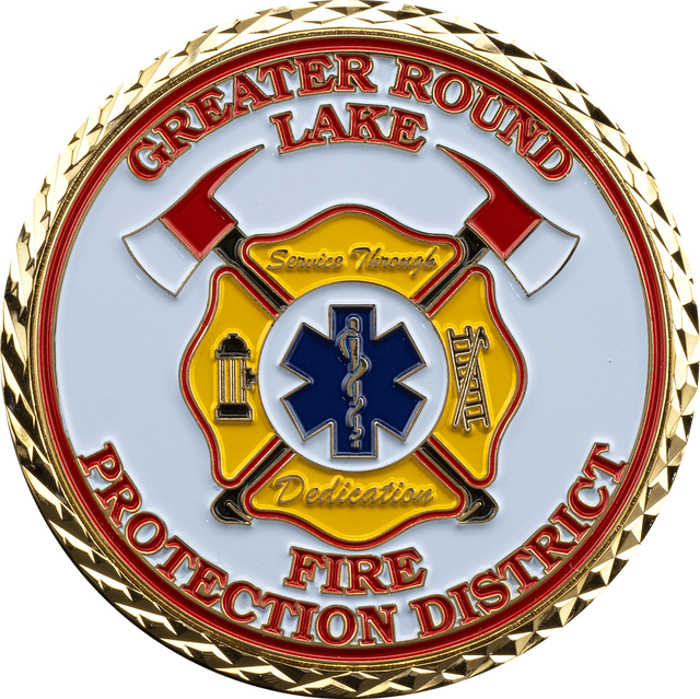 Firefighter Challenge Coins