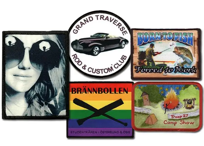 Dye Sublimated Heat Transfer Patches