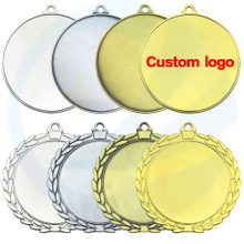 Manufacturer wholesale prints sticker metal craft zinc alloy brass race award custom logo sport sublimation blank medal
