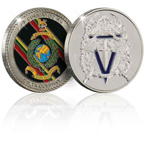 UK Royal Marines Coin