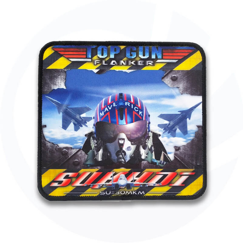 Printed Butterfly Red Embroidered Patches