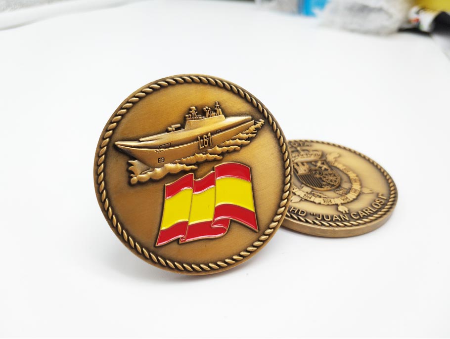 Proveedor de insignias de perno militar personalizado