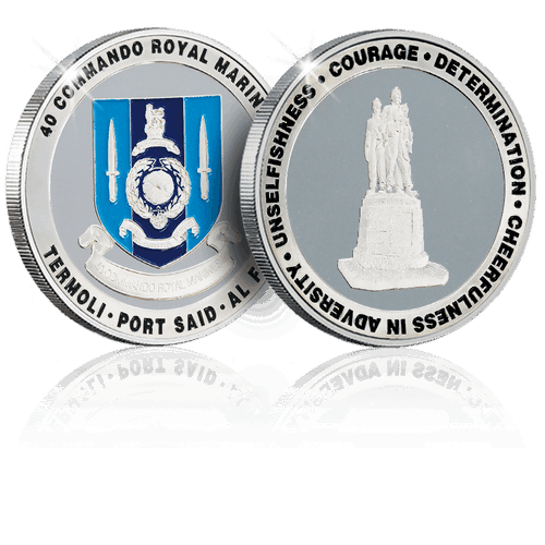 UK Royal Marines Coin