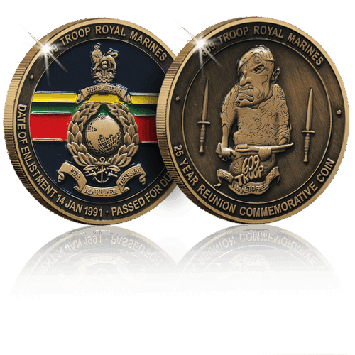 UK Royal Marines Coin