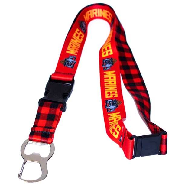 custom bottle opener lanyard