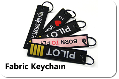 fabric keychain