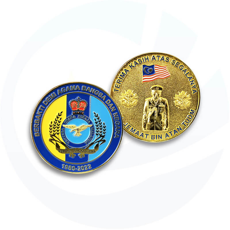 Custom 3d Military Gold Challenge Coins From China Manufacturer - Yc Craft