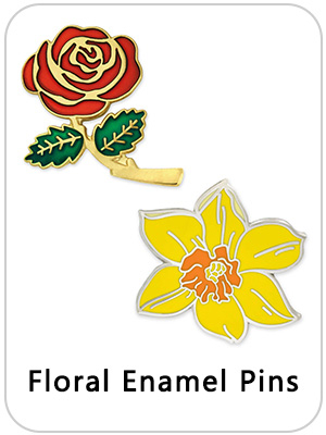 Floral Enamel Pins