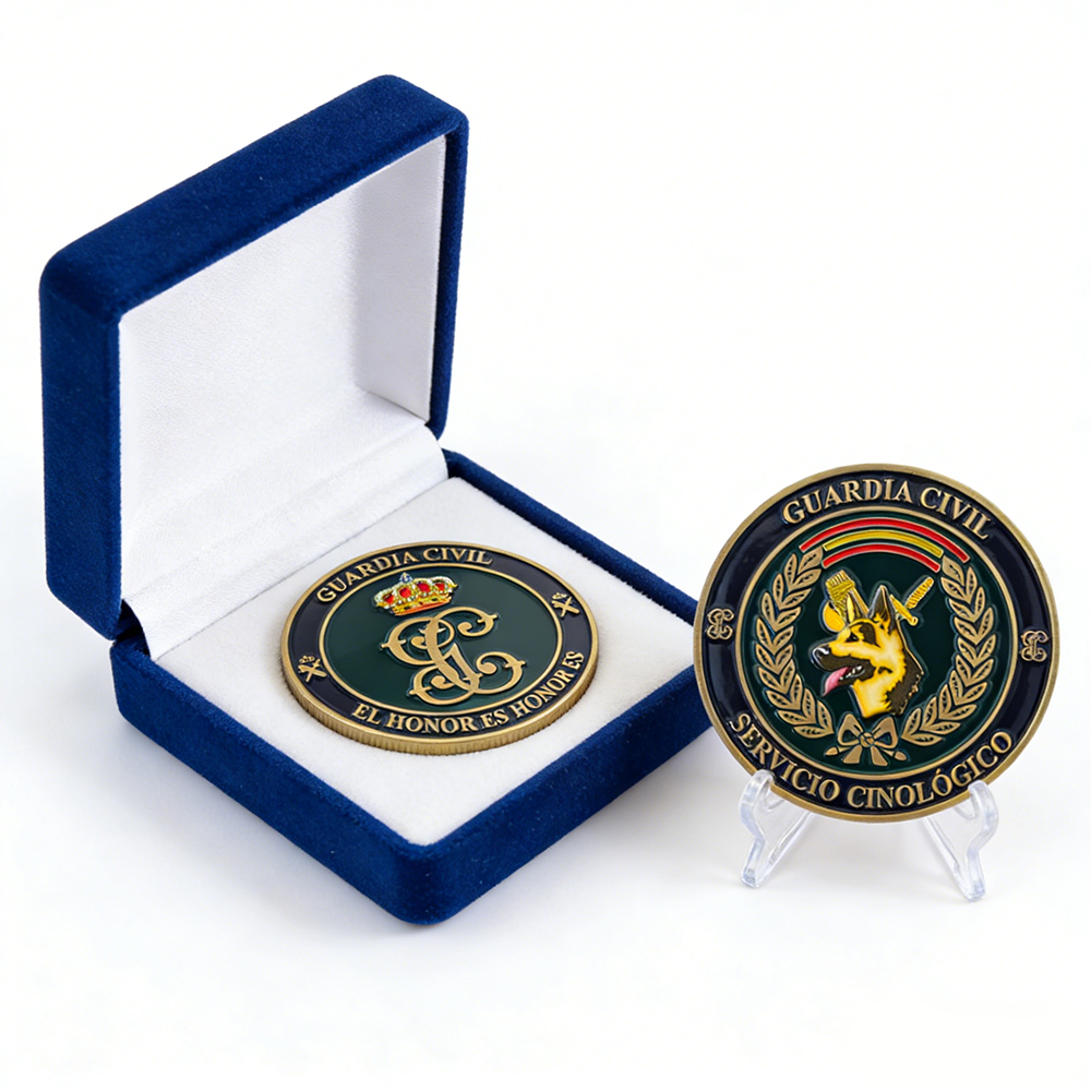 Spain challenge coin