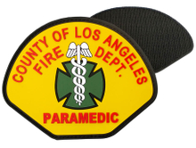 Promotion Cheap Custom Fireman Uniform EMS Fire Rescue pvc rubber Patches
