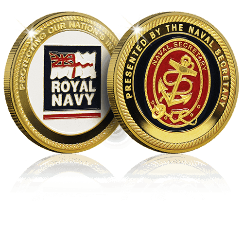 Royal Navy Challenge Coins