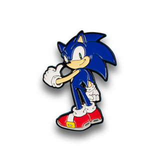 Anime Game Badge Lapel Pin Retro Cartoon Characters Sonic Enamel Pins