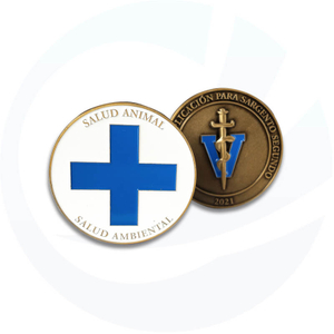 3D Gold Commemorative coin