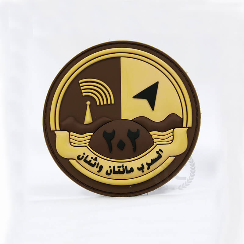 custom pvc peace organization unifrom patches