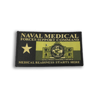 Naval Medical Green Uniform Embroidered Patches