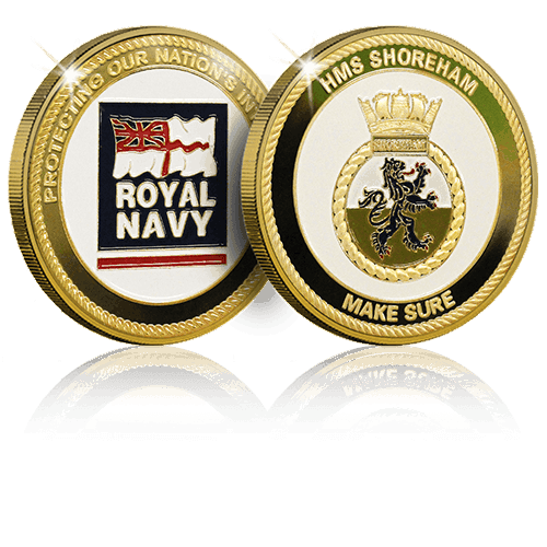 Royal Navy Challenge Coins