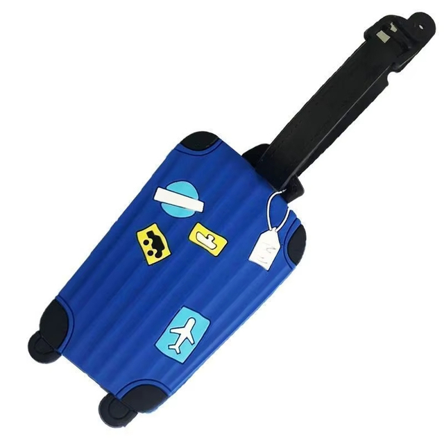 pvc luggage tag