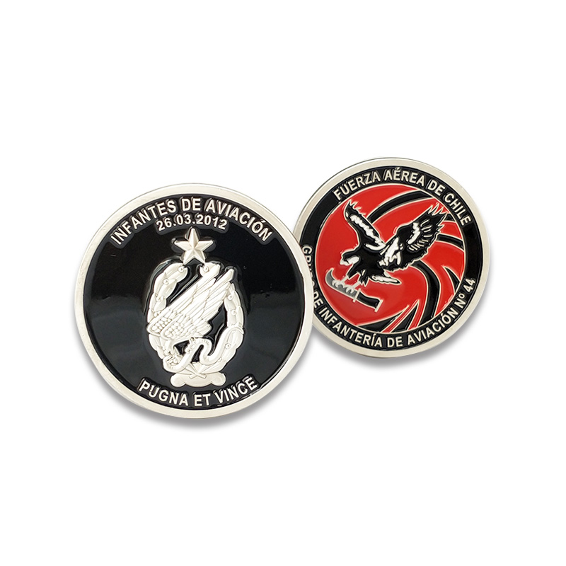 Maker Custom Metal Printing Epoxy Military Air Force Challenge Coin ...