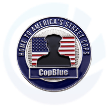 souvenir enamel police Challenge Coin