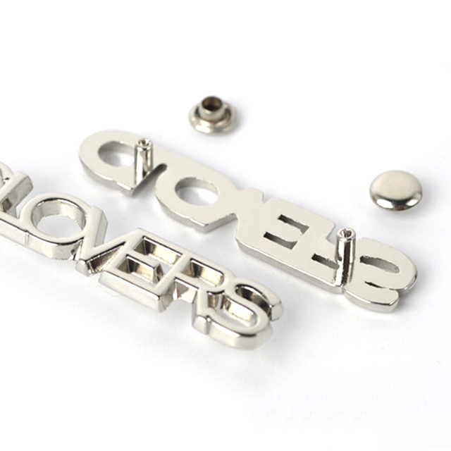 custom metal label 