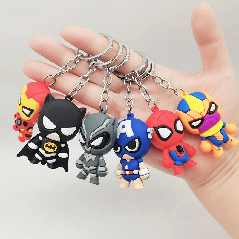 3d pvc keychain