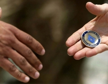 Moneda de desaf&iacute;o