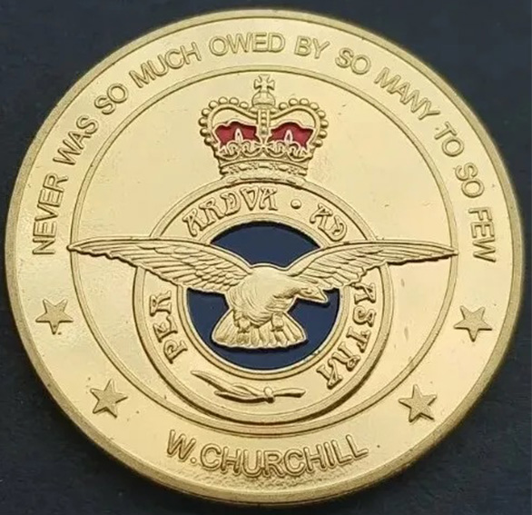 UK Royal Air Force Challenge Coins