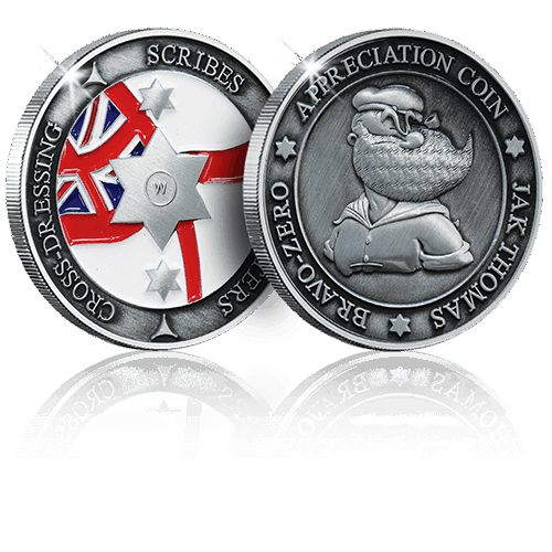 Royal Navy Challenge Coins