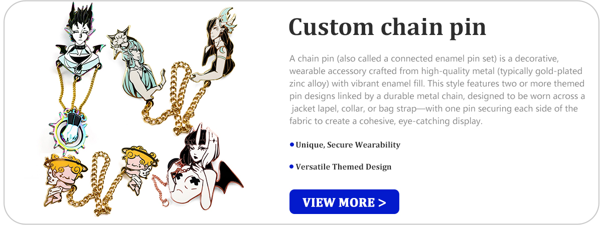 custom chain pin
