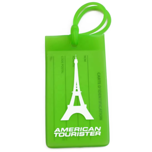 pvc luggage tag