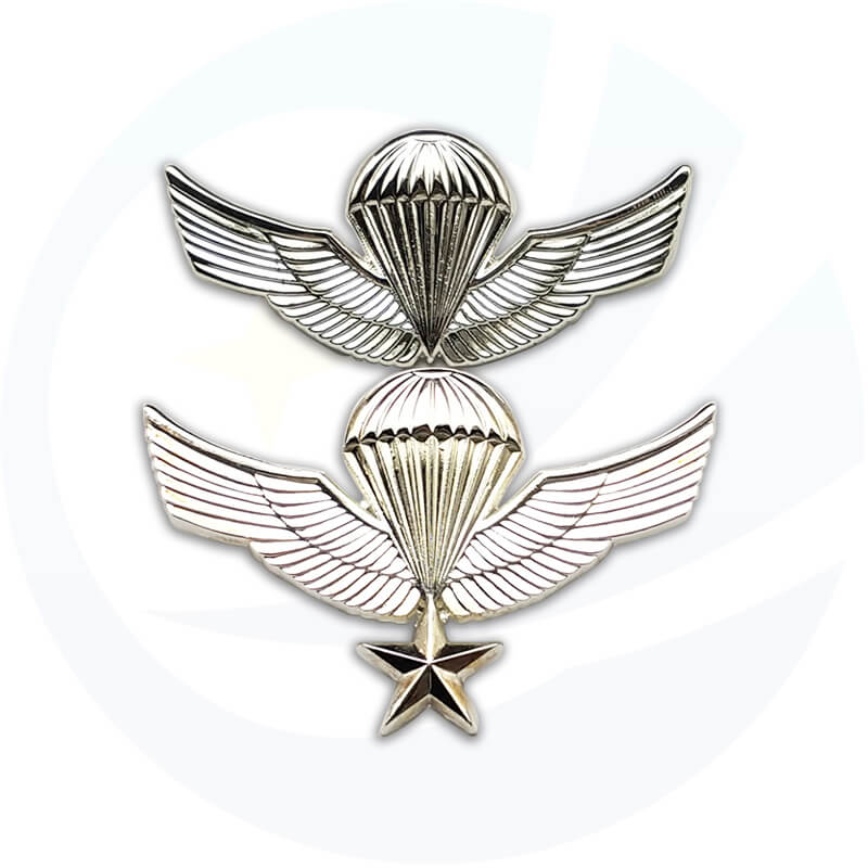 custom metal circle Military Police Badge
