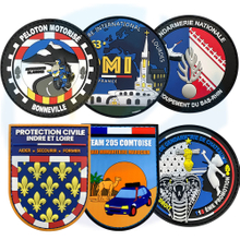 Custom French Military Pvc Patch 