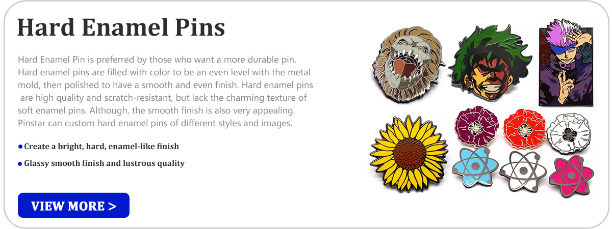 hard enamel pins