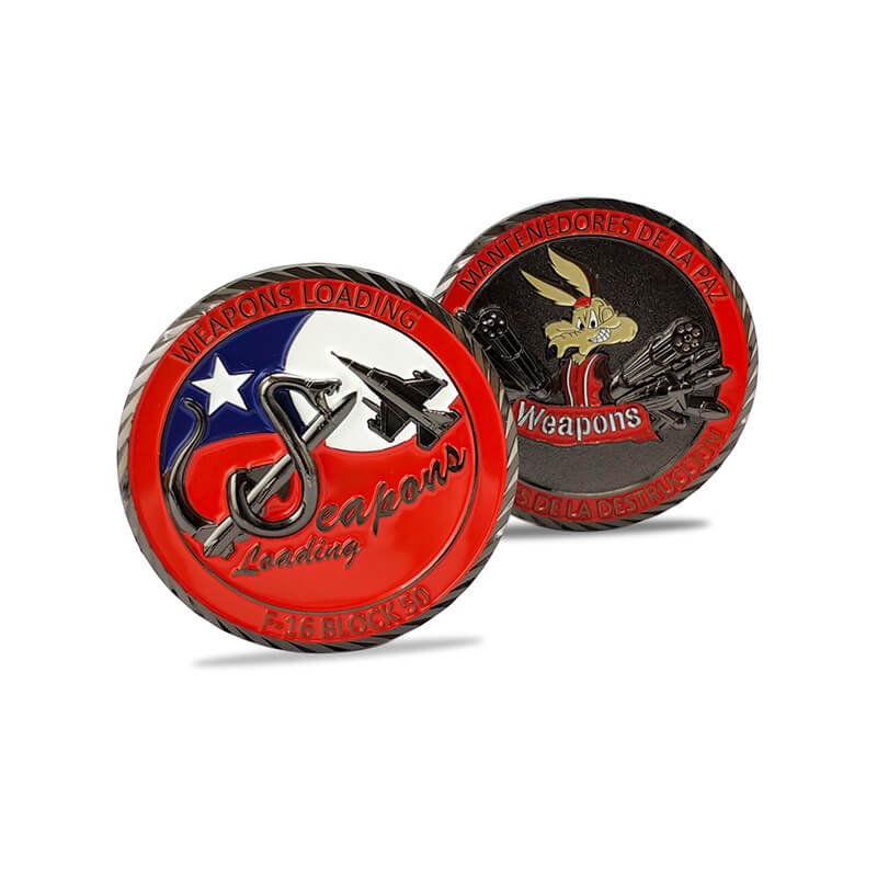 Custom National Peace and Friendship Commemorative Challenge Coin
