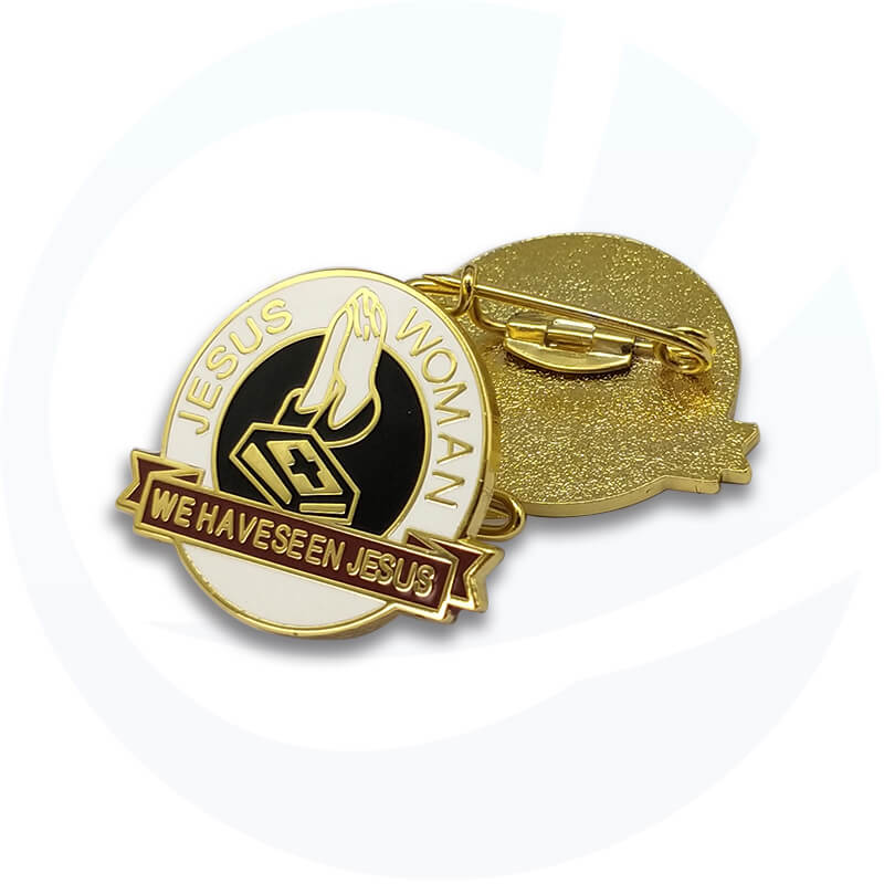 Custom DHL Company Metal Souvenir Badges