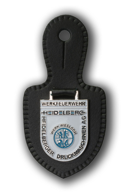 Brusttaschenanh&auml;nger Ausf&uuml;hrung B Werkfeuerwehr Heidelberg