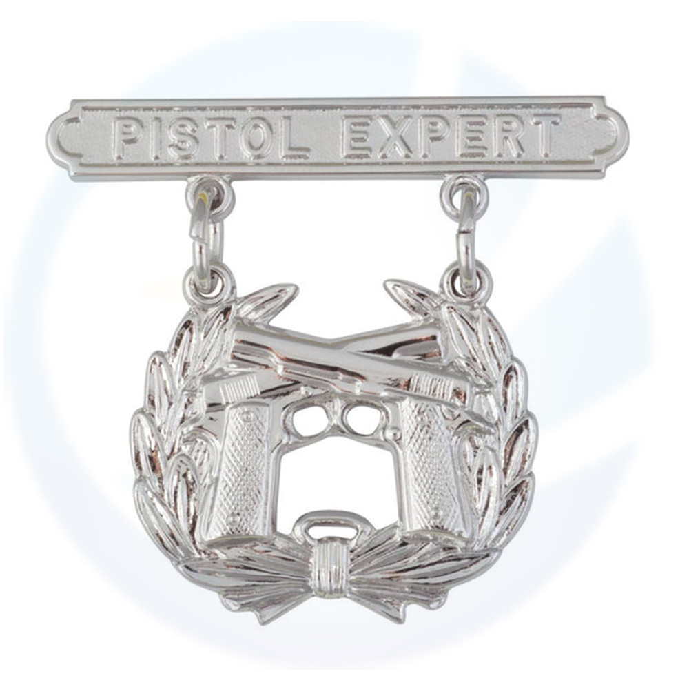 Gold U.s Military Police Border Patrol Badges